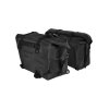 bočné tašky na motocykel AQUA P32, OXFORD (čierne, objem 16 l na jednu tašku, pár)
