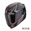 Scorpion Exo 520 Air TERRA Black-Silver-Red