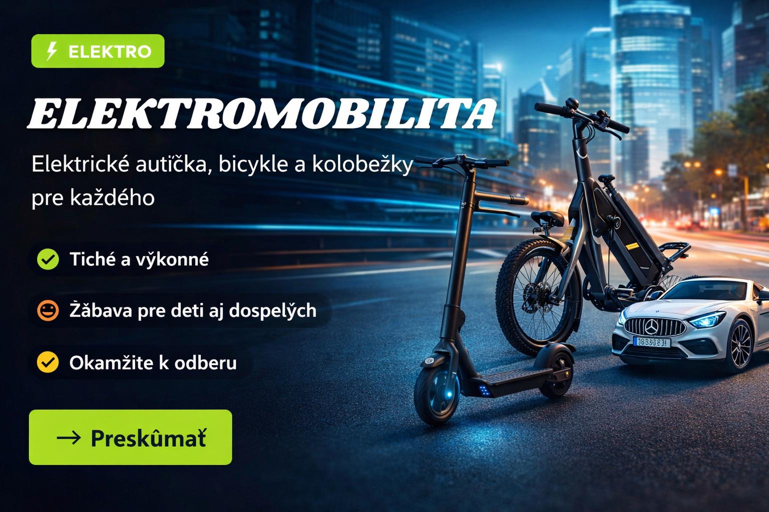 Elektrické Vozidlá