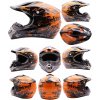 Crossová prilba Detská prilba Motokrosová motocyklová prilba Enduro prilba Racing