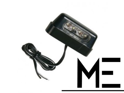 13469 13469 13469 univerzalni zadni bile led osvetleni spz 4x led vzdalenost sroubu 45 mm