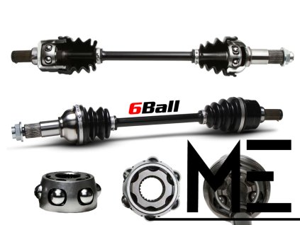 All Balls poloosa zadní levá Polaris RZR 800 08-14, RZR 800 Built After 1/01/10 10, RZR 80