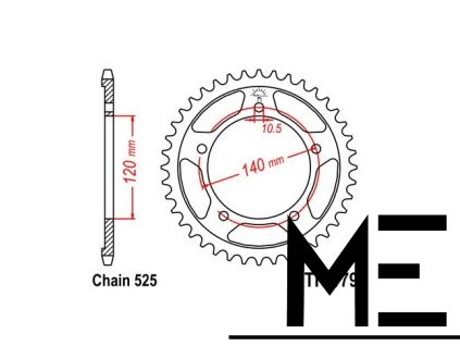 218030 1 218030 1 jt jtr1792 48 zadni kolecko rozeta 48 zubu 525 suzuki gsxr 600 01 05 gsxr 750 06 10