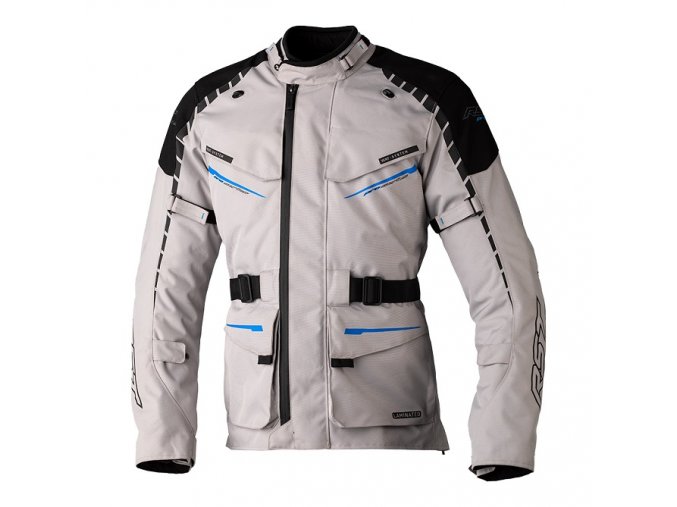 2980 pro series commander ce mens textile jacket silver blue 001