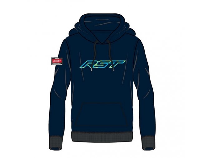 RST 103448 Dazzle Mens Hoodie NAVY 42/M