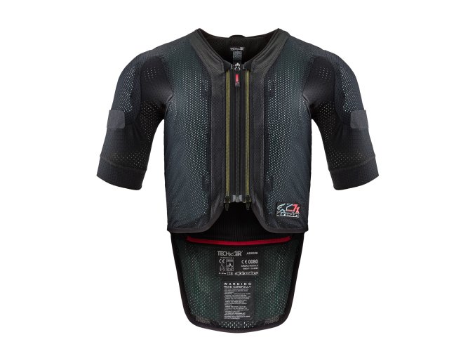 airbagova vesta tech air 7x system alpinestars cerna cervena 2025 i626016