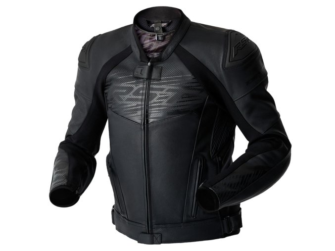 103635 Tractech Evo 5 D3O Mens Leather Jacket blk blk