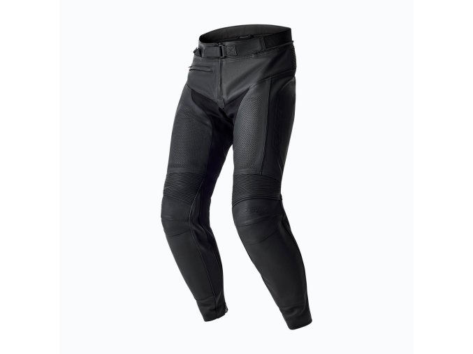103610 T2 D3O Mens Leather Pants Black 001