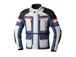 102380 ProSeries Adventure X CE Ladies Textile Jacket SilverBlueRed