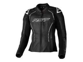 3043 S1 ce ladies leather jacket white 001