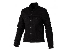3097 RST X KEVLAR Sherpa denim ce ladies textile shirt black 001