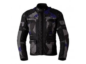 2409 pro series adventure x ce mens textile jacket navy camo 001