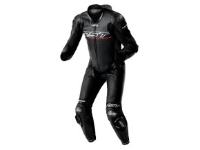 103600 Race Dept V4.2 D3O Airbag Leather Suit Black 002 Black