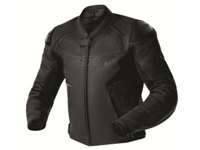 103605 S1 D3O Mens Leather Jacket Black Black Black 002