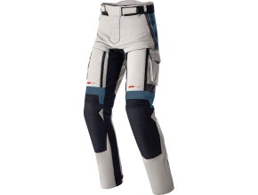 103616 Pro Series Adventure D3O Mens Textile Pants Sand Black 001 Black Black Silver Blue