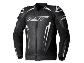 103434 Tractech Evo 5 Mens Leather Jacket White 01