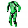2355 tractech evo 4 ce mens laether suit green 001