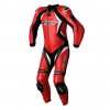 2355 tractech evo 4 ce mens laether suit red 001