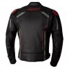 2977 S1 ce mens leather jacket black grey red 002