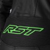 2987 s1 ce mens leather suit grey neon green 003