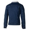 2989 RST X KEVLAR Sherpa denim ce mens textile shirt blue 002