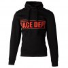 3009 RST X KEVLAR Pullover race dept ce mens textile hoodie back red 001