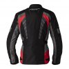 3028 Alpha 5 ce mens textile jacket black red 002