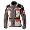 3032 Pro series adventure xtreme race dept ce mens textile jacket black grey orange 001