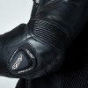 3232 V42i Kangaroo Airbag Mens Leather Suit Black Black Front 005