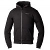 103469 Kevlar Zip Through Urban Mens Textile Hoodie Black 01