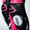 3238 ProSeries Evo Airbag CE Mens Leather Suit neon pink, white lightning Front 005