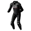 103600 Race Dept V4.2 D3O Airbag Leather Suit Black 002 Black