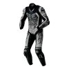 103602 Pro Series D3O Airbag Mens Leather Suit Grey 01