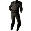 103634 Tractech D3O CE Mens Leather Suit Black Black