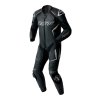103604 S1 D3O Mens Leather Suit Black Grey Flo Green 001 Black Black White