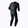 103604 S1 D3O Mens Leather Suit Black Grey Flo Green 002 Black Black Black