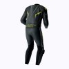 103604 S1 D3O Mens Leather Suit Black Grey Flo Green 002 Black Black Yellow