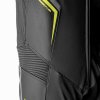 103604 S1 D3O Mens Leather Suit Black Grey Flo Green 008 Yellow