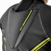 103604 S1 D3O Mens Leather Suit Black Grey Flo Green 010 Yellow