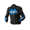 103635 Tractech Evo 5 D3O Mens Leather Jacket blk blu wht1