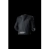 103635 Tractech Evo 5 D3O Mens Leather Jacket Black White back 002