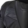 103635 Tractech Evo 5 D3O Mens Leather Jacket Black White 015