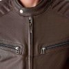 103638 Roadster Air D30 Mens Leather Jacket Brown 004