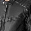 103638 Roadster Air D30 Mens Leather Jacket Black 004