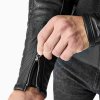 103638 Roadster Air D30 Mens Leather Jacket Black 006