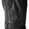 103638 Roadster Air D30 Mens Leather Jacket Black 007
