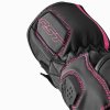 103653 S1 CE Ladies Gloves Black Flo Pink 011