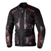 2979 endurance ce mens textile jacket black camo red 001
