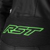 2987 s1 ce mens leather suit grey neon green 003