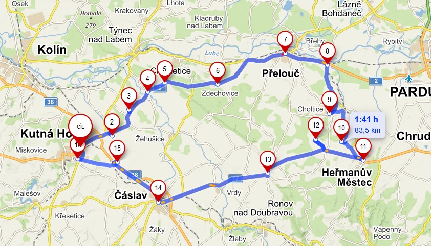 trasa_kutna_hora_95km